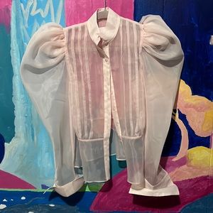 Selkie pink Emma blouse size small